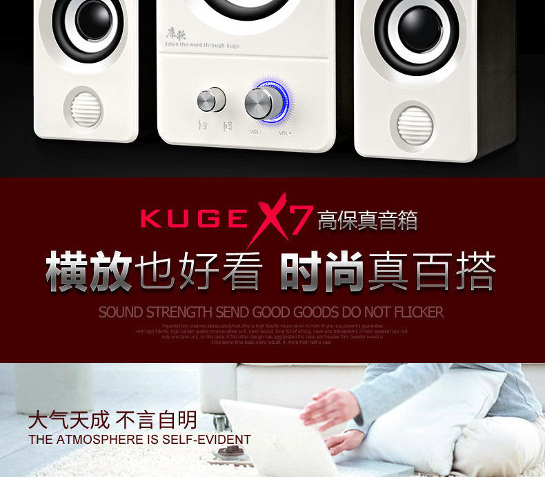 X7 laptop desktop computer audio multimedia small speaker mobile phone subwoofer mini speaker New Bluetooth