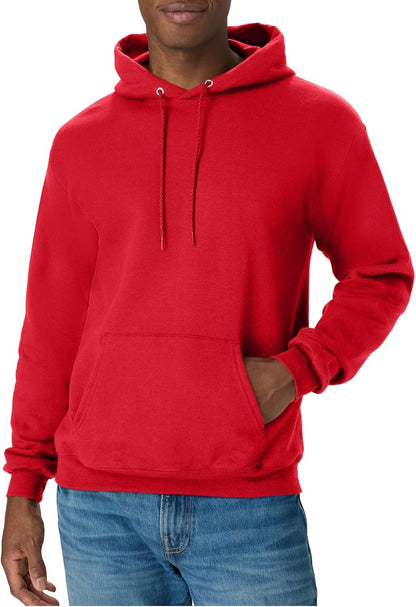 Hanes EcoSmart Unisex Fleece Hoodie – Midweight Pullover Sweatshirt