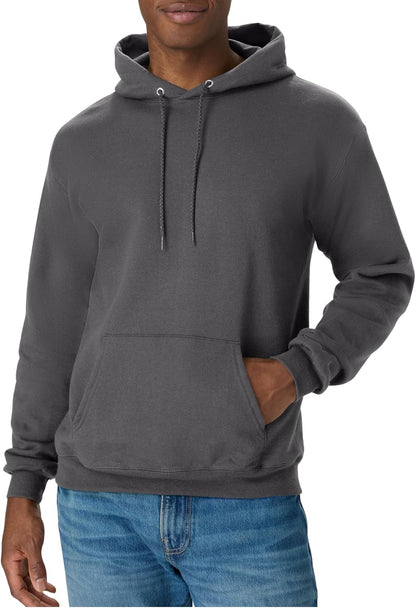 Hanes EcoSmart Unisex Fleece Hoodie – Midweight Pullover Sweatshirt