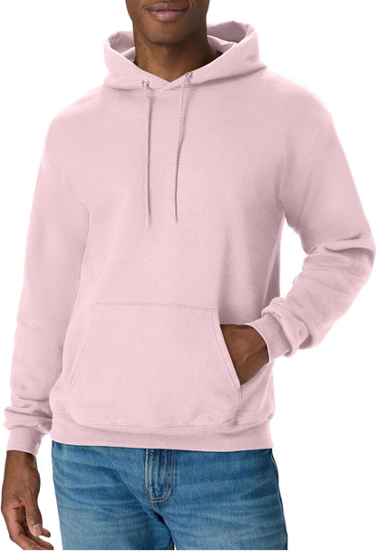 Hanes EcoSmart Unisex Fleece Hoodie – Midweight Pullover Sweatshirt