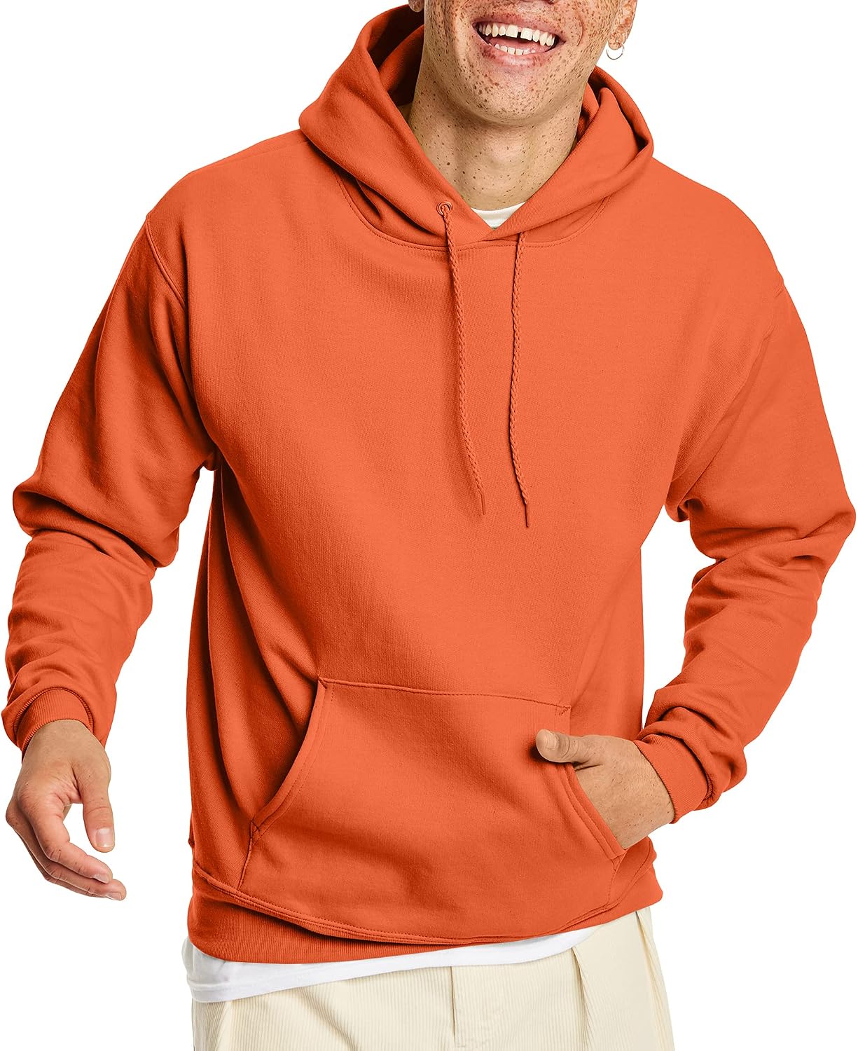 Hanes EcoSmart Unisex Fleece Hoodie – Midweight Pullover Sweatshirt