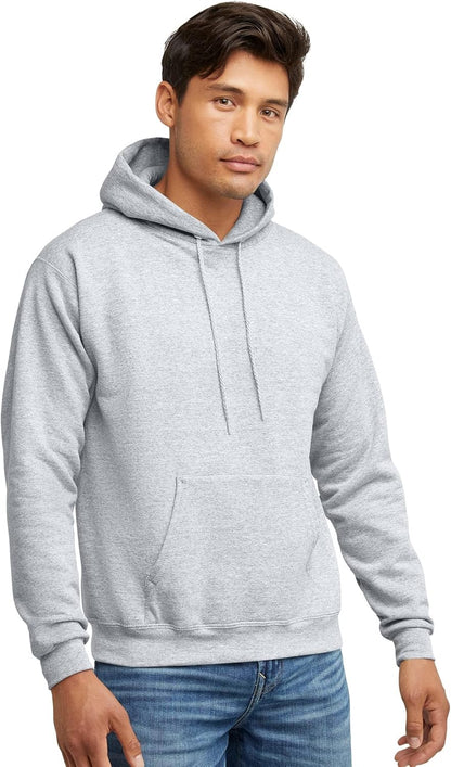 Hanes EcoSmart Unisex Fleece Hoodie – Midweight Pullover Sweatshirt