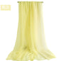Candy Summer New Sun Protection Shawl Chiffon Imitation Silk Scarf Seaside Beach Towel Solid Color Silk Scarf Scarf Wholesale