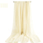 Candy Summer New Sun Protection Shawl Chiffon Imitation Silk Scarf Seaside Beach Towel Solid Color Silk Scarf Scarf Wholesale