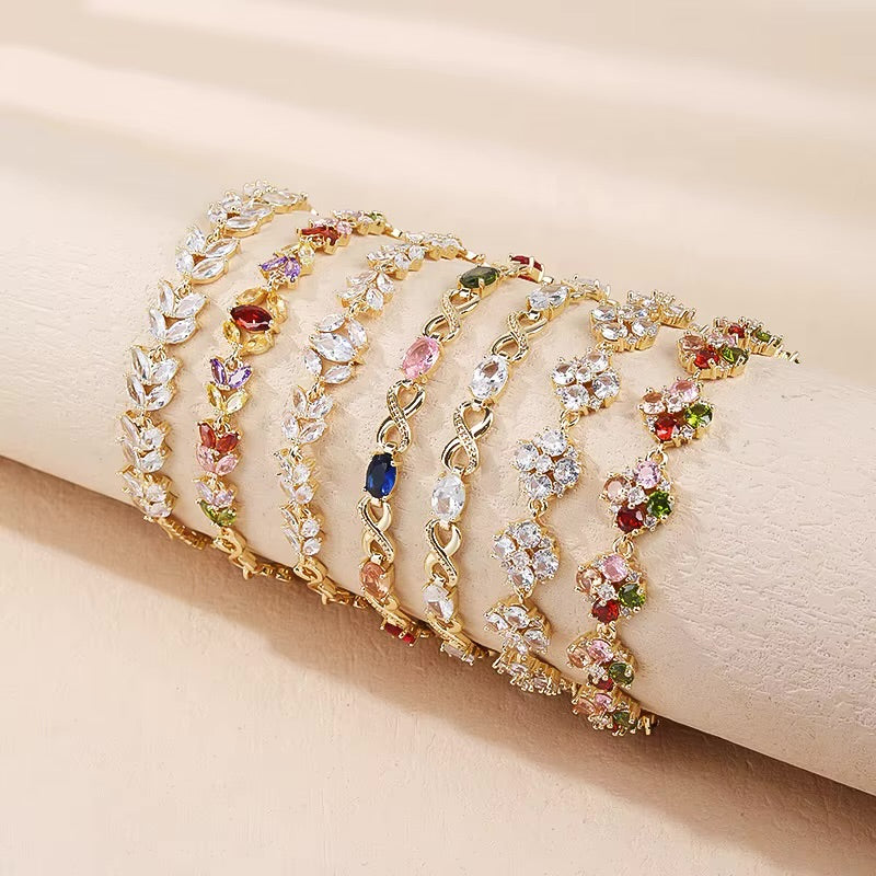 LuxeGlow 18K Gold-Plated Jewelry Set