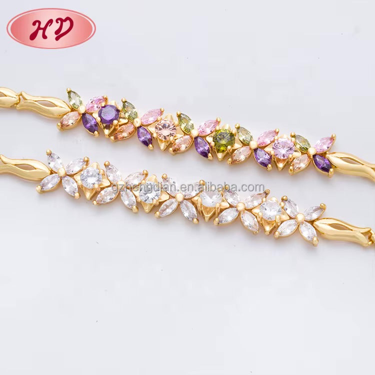 LuxeGlow 18K Gold-Plated Jewelry Set
