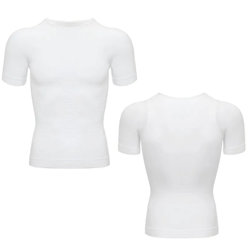Men’s Body Shaper & Waist Control Vest – Slimming Shapewear with Posture Support