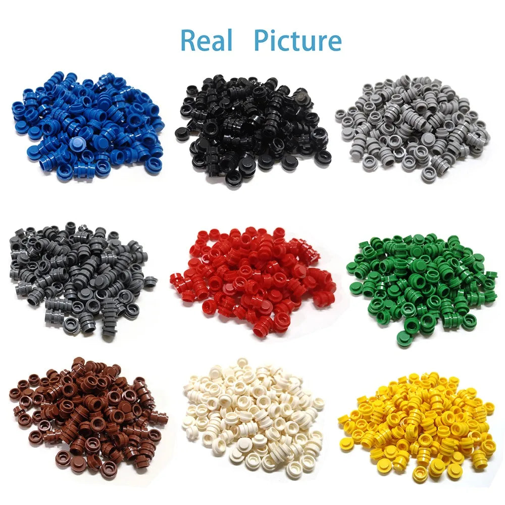600-Piece DIY Building Blocks Set – 12-Color Creative Thin Bricks for Educational Construction & Fun