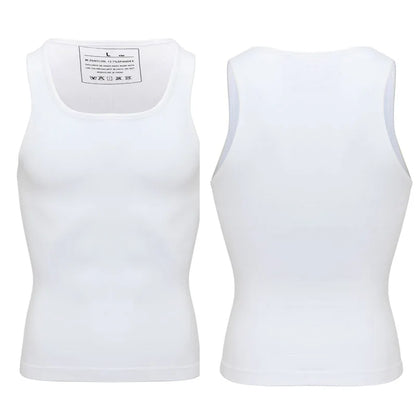 Men’s Body Shaper & Waist Control Vest – Slimming Shapewear with Posture Support