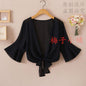 2025 Summer Sunscreen Clothing Chiffon Small Shawl Jacket Women's All-match Small Waistcoat Short Sleeve Thin Outer Short Cardigan