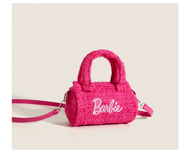 Women’s Nizi Pillow Shoulder Bag – Stylish Pink Crossbody Handbag with Unique Niche Design