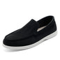 Cross-Border Popular Slip-On Suede Loafers Slip-On Slip-Ons Casual Fashion Beanie Shoes for Men Dropshipping