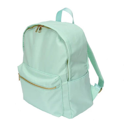 In stock waterproof backpack casual schoolbag large capacity high quality simple backpack school nylon storage bag