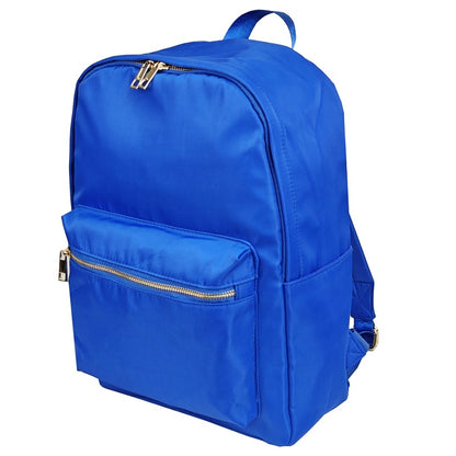 In stock waterproof backpack casual schoolbag large capacity high quality simple backpack school nylon storage bag