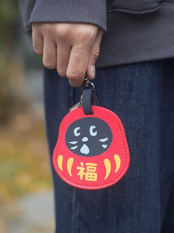 Cute Cat Key Case & Storage Bag – Creative Unisex Car Key Holder Pendant with Unique Design