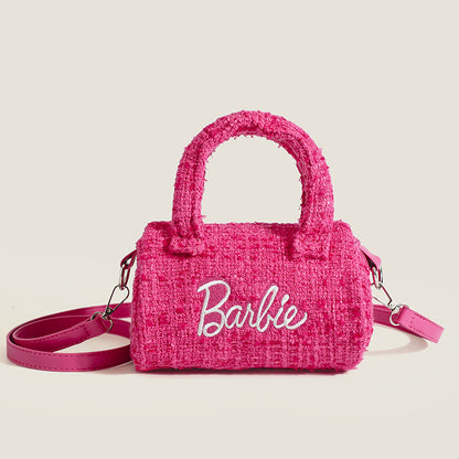 Women’s Nizi Pillow Shoulder Bag – Stylish Pink Crossbody Handbag with Unique Niche Design