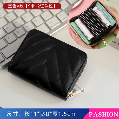 Women’s Small Card Wallet – Cute Fashion Multi-Card Holder, ID Wallet & Compact Coin Purse
