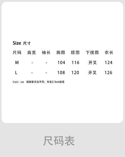 Luxi Elegant V-neck Sleeveless Kink Waist dress Women's Slimming Irregular High-end Hong Kong-style Long Skirt 3985