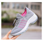 2025 Cross-Border New Large-Size Fly-Knit Mesh Shoes Trendy Mom Shoes Fashionable Sock Shoes Breathable Sports Women's Shoes