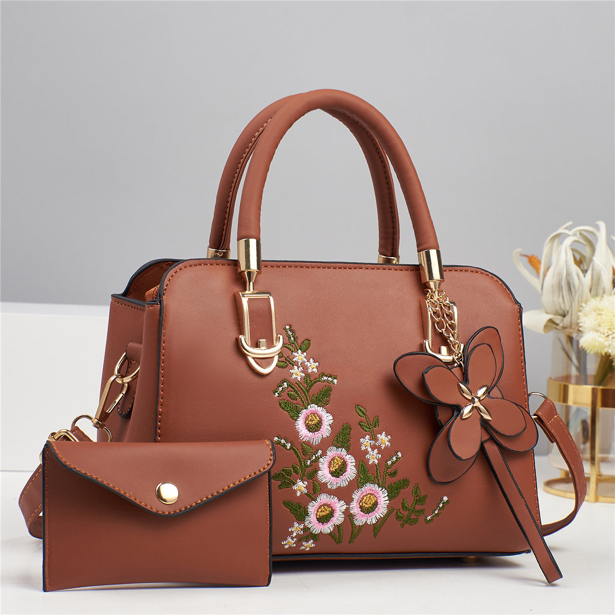Mom's Bag 2025 New Fashion Handbag Middle-Aged Lady Mini Bag for Mother-In-Law to Buy Groceries Bag Coin Purse