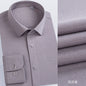 Men's Long-Sleeved Shirt Made of Sheep Wool, Machine Washable, Autumn and Winter 2025, Modal Thickened, Business High-End Casual Shirt