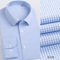 Men's Long-Sleeved Shirt Made of Sheep Wool, Machine Washable, Autumn and Winter 2025, Modal Thickened, Business High-End Casual Shirt