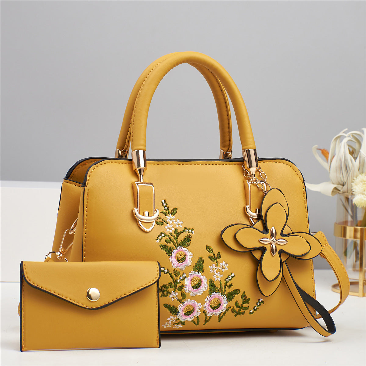 Mom's Bag 2025 New Fashion Handbag Middle-Aged Lady Mini Bag for Mother-In-Law to Buy Groceries Bag Coin Purse