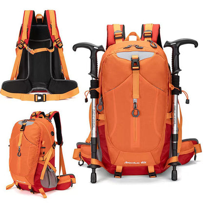 Cross-Border Outdoor Mountaineering Bag 40L Large Capacity Backpack for Men and Women New Hiking Backpack Cycling Bag