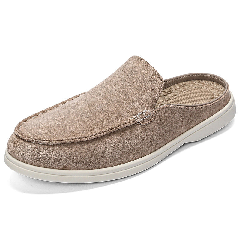 Cross-Border Popular Slip-On Suede Loafers Slip-On Slip-Ons Casual Fashion Beanie Shoes for Men Dropshipping
