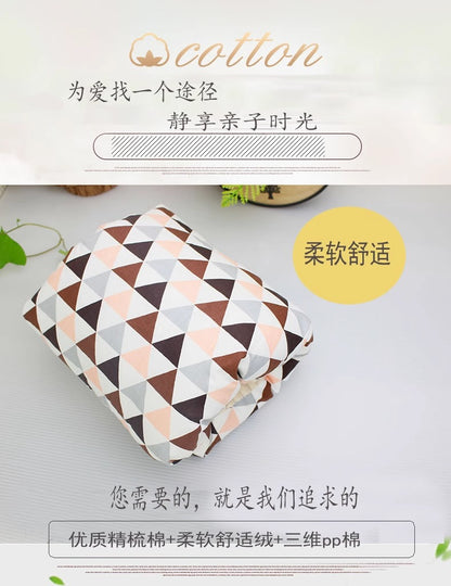 New Pure Cotton Fleece-Lined Thickeneded Soft Baby Nursing Pillow Arm Pillow Feeding Pillow Mother and Baby Supplies