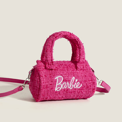 Women’s Nizi Pillow Shoulder Bag – Stylish Pink Crossbody Handbag with Unique Niche Design