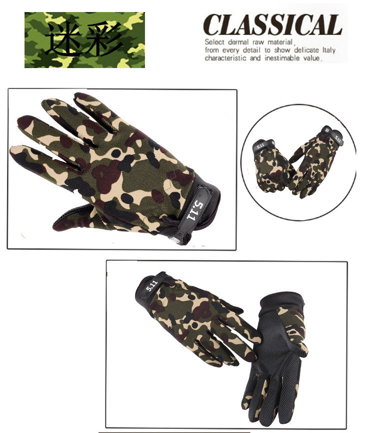 511 Men's and Women's Thin Gloves for Spring and Autumn, Long-Fingered and Half-Fingered, for Cycling, Sports, Fitness, Outdoor Mountaineering, Non-Slip, Cycling-Specific