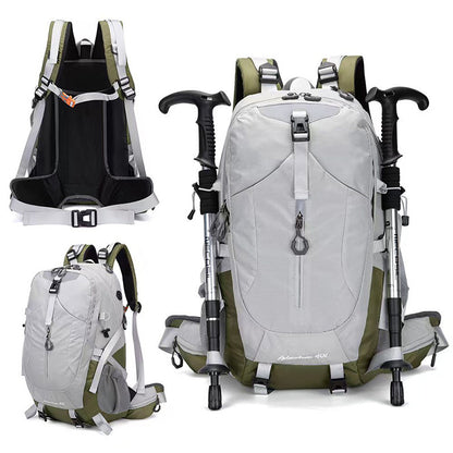Cross-Border Outdoor Mountaineering Bag 40L Large Capacity Backpack for Men and Women New Hiking Backpack Cycling Bag
