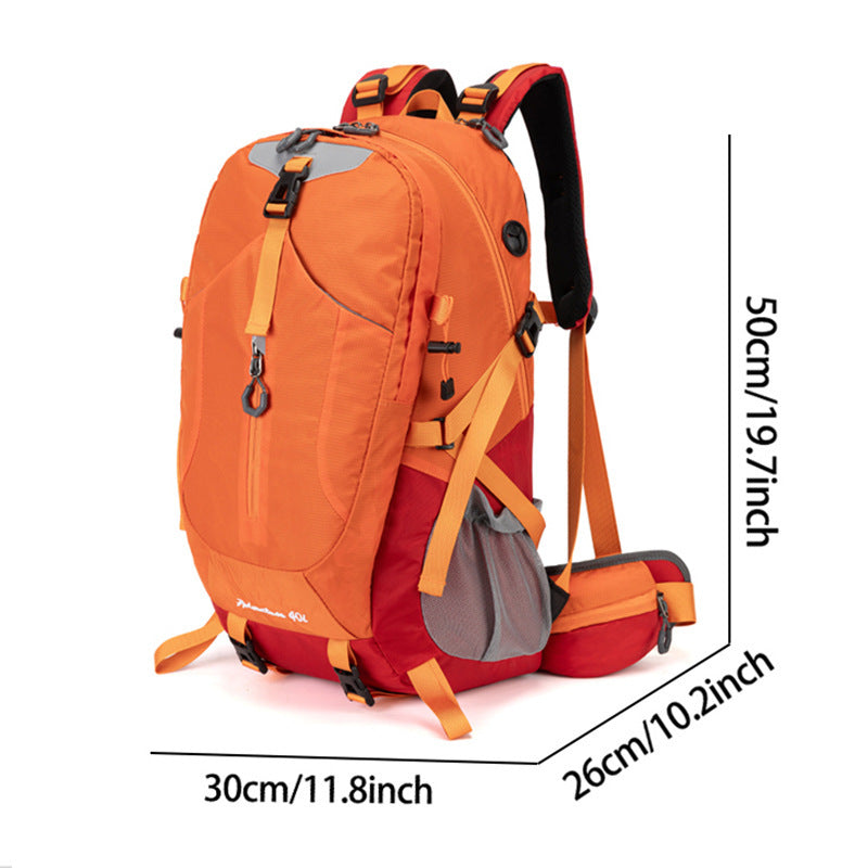 Cross-Border Outdoor Mountaineering Bag 40L Large Capacity Backpack for Men and Women New Hiking Backpack Cycling Bag