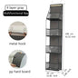 Wall-Mounted Storage Hanging Bag Behind the Door, Multi-Layered Dormitory Storage, Multifunctional Clothing and Toy Plastic Bag Storage Bag