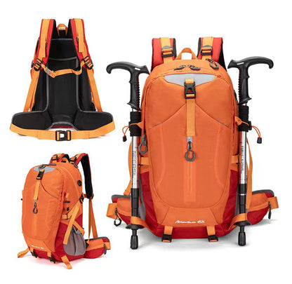 Cross-Border Outdoor Mountaineering Bag 40L Large Capacity Backpack for Men and Women New Hiking Backpack Cycling Bag