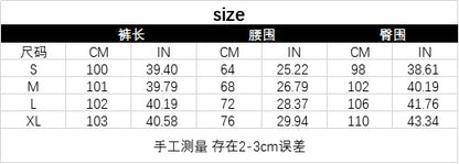 Cross-border Spring and Autumn American Retro Star Jeans Women's Multi-pocket Strap High Street Loose Straight Tooling Jeans