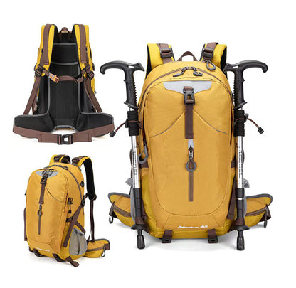 Cross-Border Outdoor Mountaineering Bag 40L Large Capacity Backpack for Men and Women New Hiking Backpack Cycling Bag