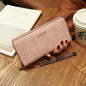 Lonny Women's Hand-Held Long Wallet Korean Style Handbag Multi-Functional Card Holder Mobile Phone Bag Coin Purse Women's Wallet