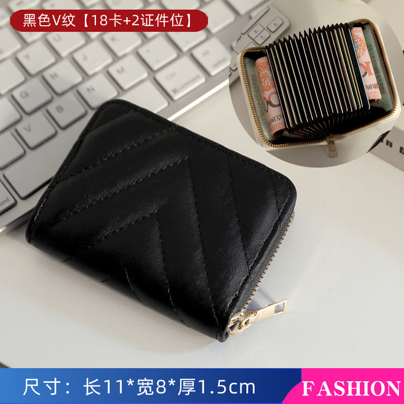 Women’s Small Card Wallet – Cute Fashion Multi-Card Holder, ID Wallet & Compact Coin Purse