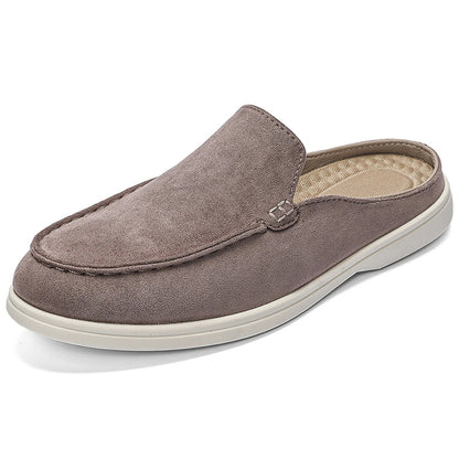 Cross-Border Popular Slip-On Suede Loafers Slip-On Slip-Ons Casual Fashion Beanie Shoes for Men Dropshipping