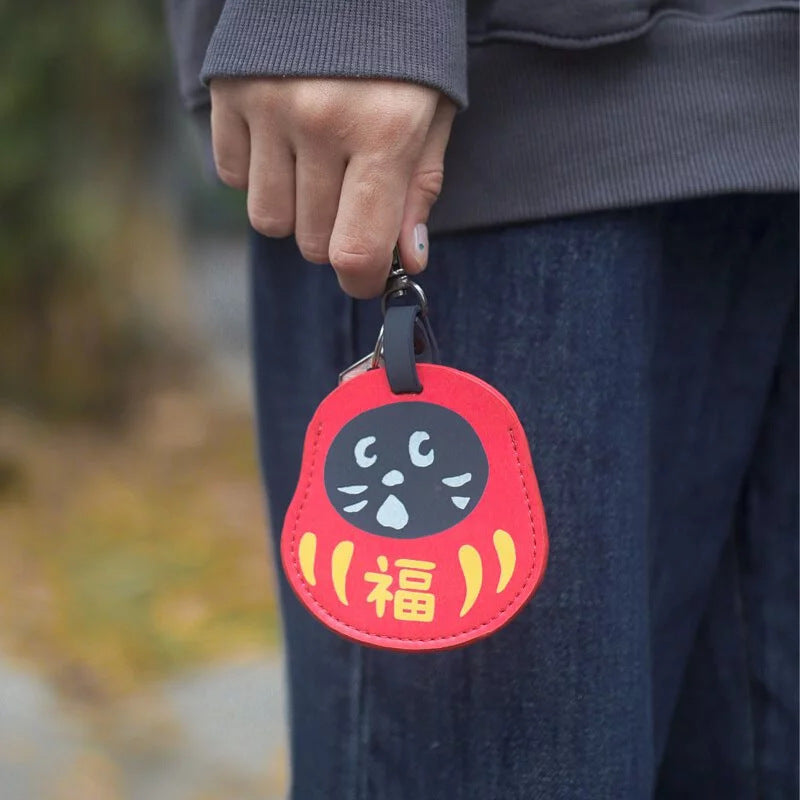 Cute Cat Key Case & Storage Bag – Creative Unisex Car Key Holder Pendant with Unique Design