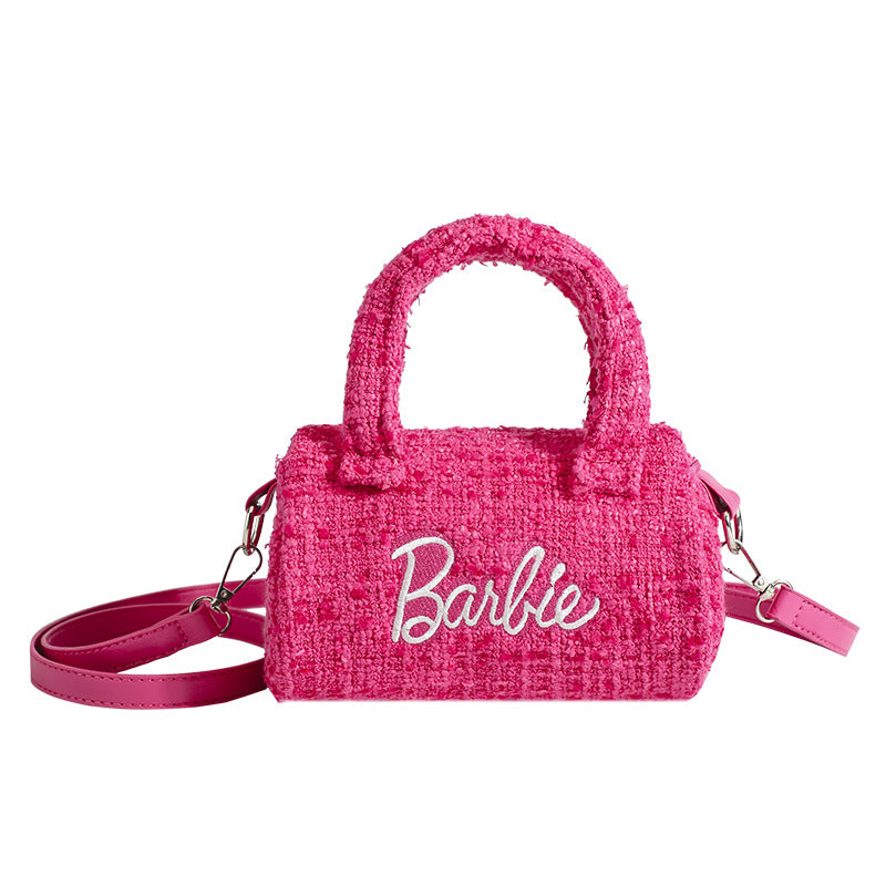 Women’s Nizi Pillow Shoulder Bag – Stylish Pink Crossbody Handbag with Unique Niche Design