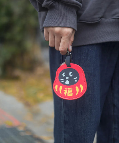 Cute Cat Key Case & Storage Bag – Creative Unisex Car Key Holder Pendant with Unique Design