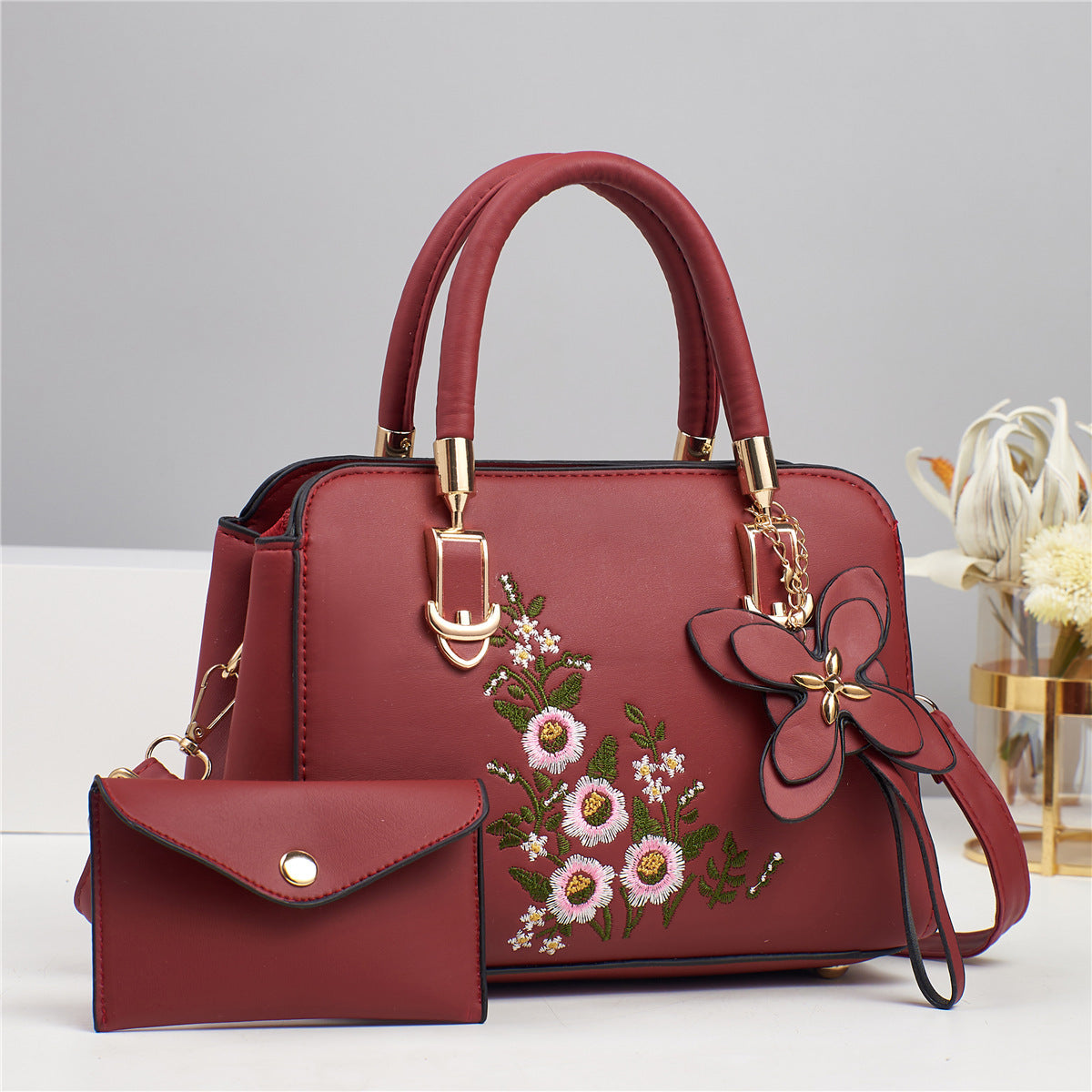 Mom's Bag 2025 New Fashion Handbag Middle-Aged Lady Mini Bag for Mother-In-Law to Buy Groceries Bag Coin Purse