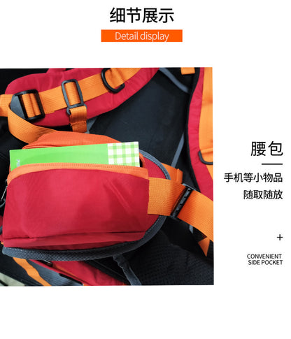 Cross-Border Outdoor Mountaineering Bag 40L Large Capacity Backpack for Men and Women New Hiking Backpack Cycling Bag