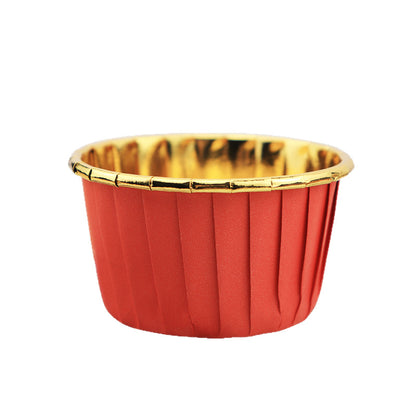Large Maffin Cup Roll-up Cupcake Cups Golden Silver Cake Cups Maffin Baking Maffin Cup