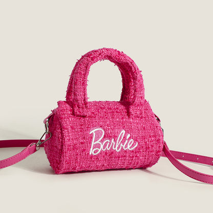 Women’s Nizi Pillow Shoulder Bag – Stylish Pink Crossbody Handbag with Unique Niche Design