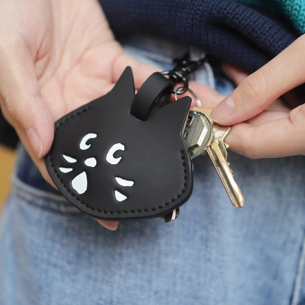 Cute Cat Key Case & Storage Bag – Creative Unisex Car Key Holder Pendant with Unique Design