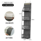 Wall-Mounted Storage Hanging Bag Behind the Door, Multi-Layered Dormitory Storage, Multifunctional Clothing and Toy Plastic Bag Storage Bag